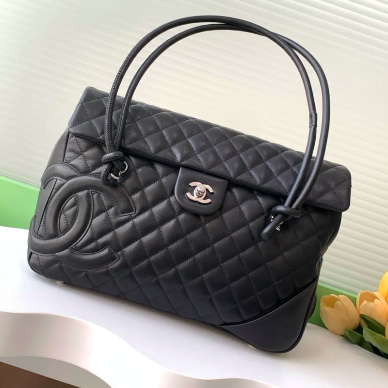 Ch**el top handle bags